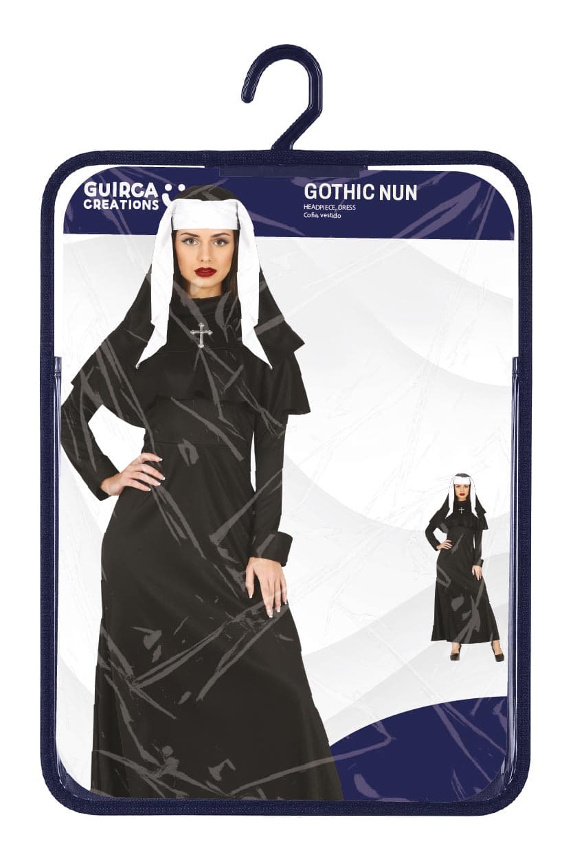 Gotisk nonne – kostume til damer