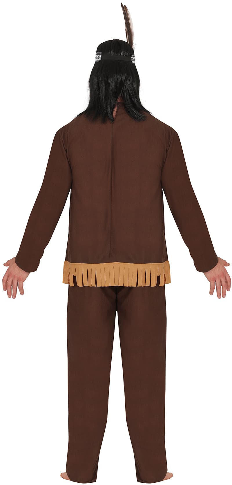 Indisk – kostume til herrer, brun, model 80172