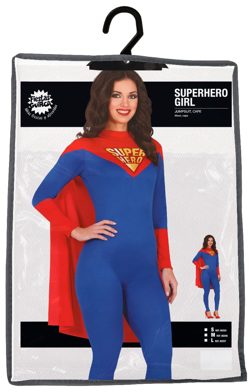 Superpige – kostume til damer
