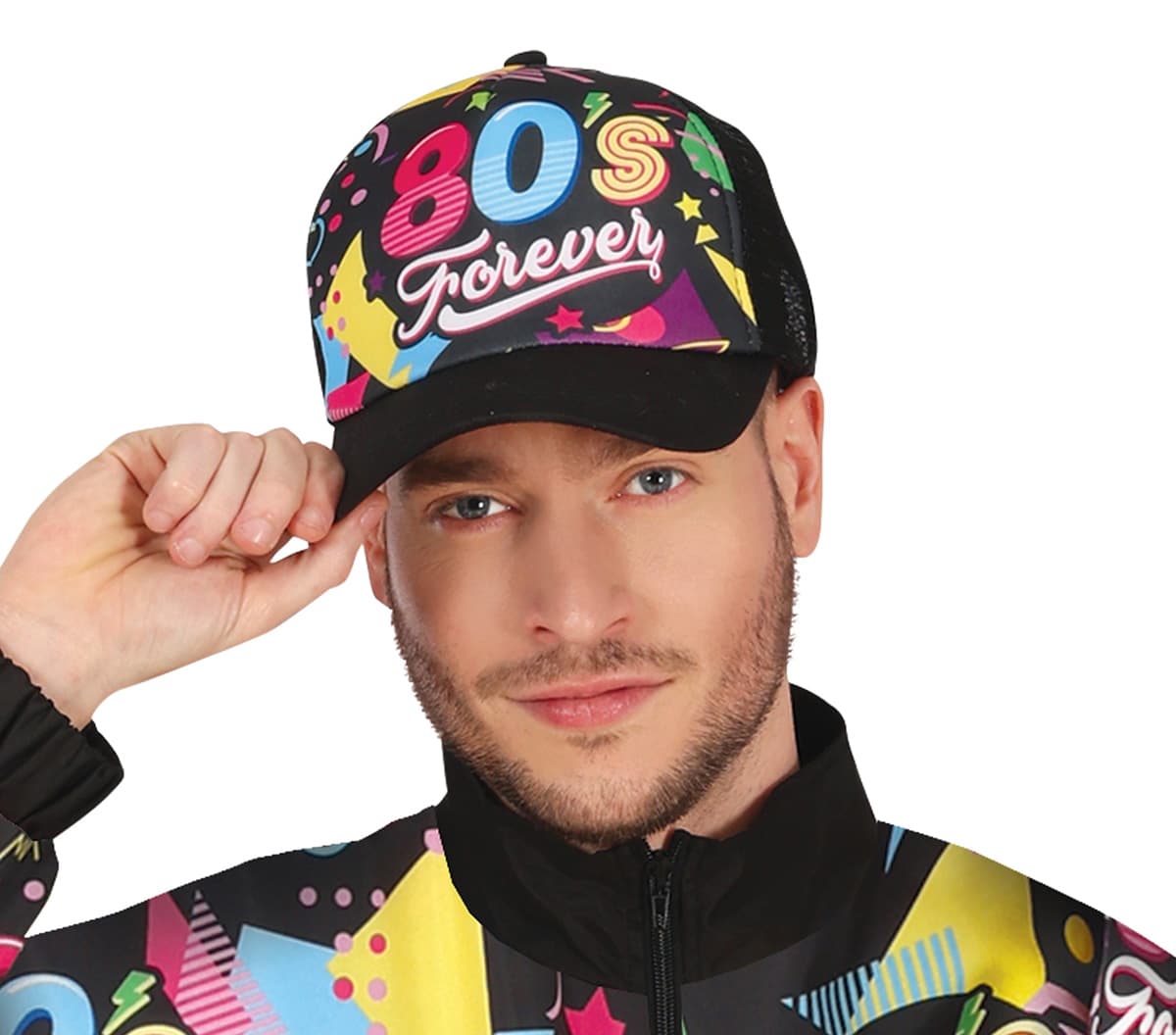 80'er-træningsdragt til herrer, flerfarvet, model 80266