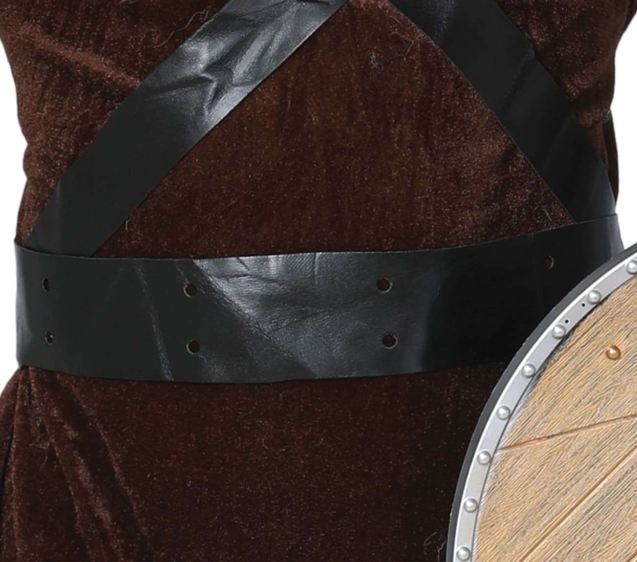 Viking – kostume til herrer, brun og grå