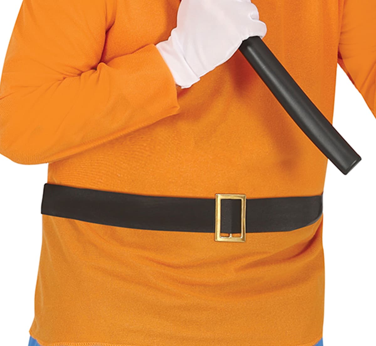 Dværg – kostume til herrer, orange og blå