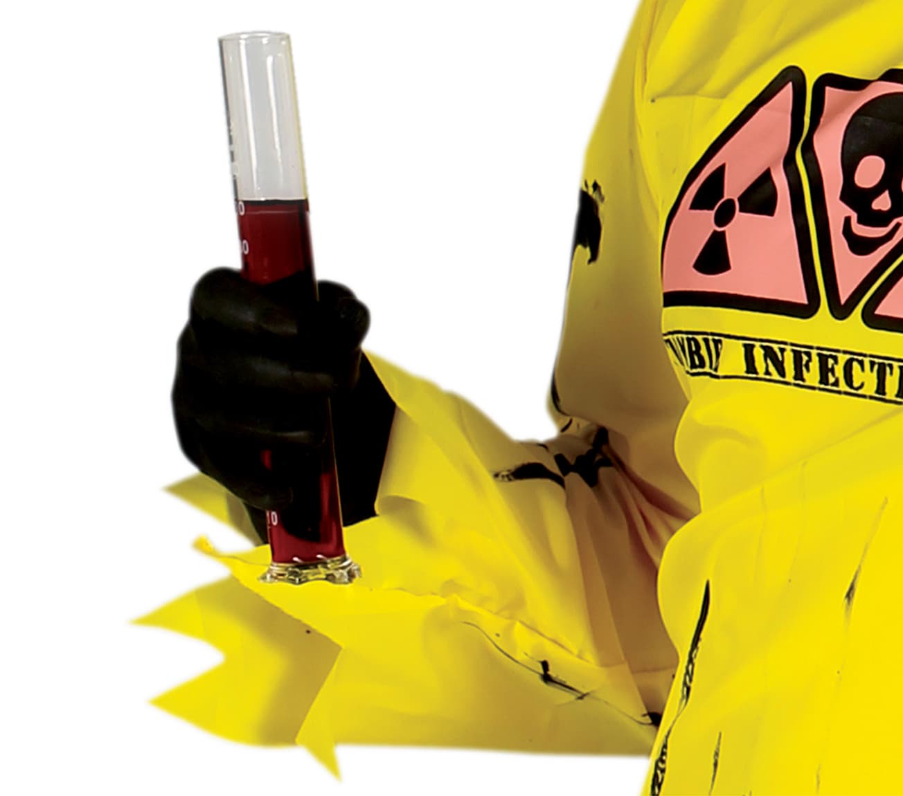Radioaktiv zombie – kostume til herrer