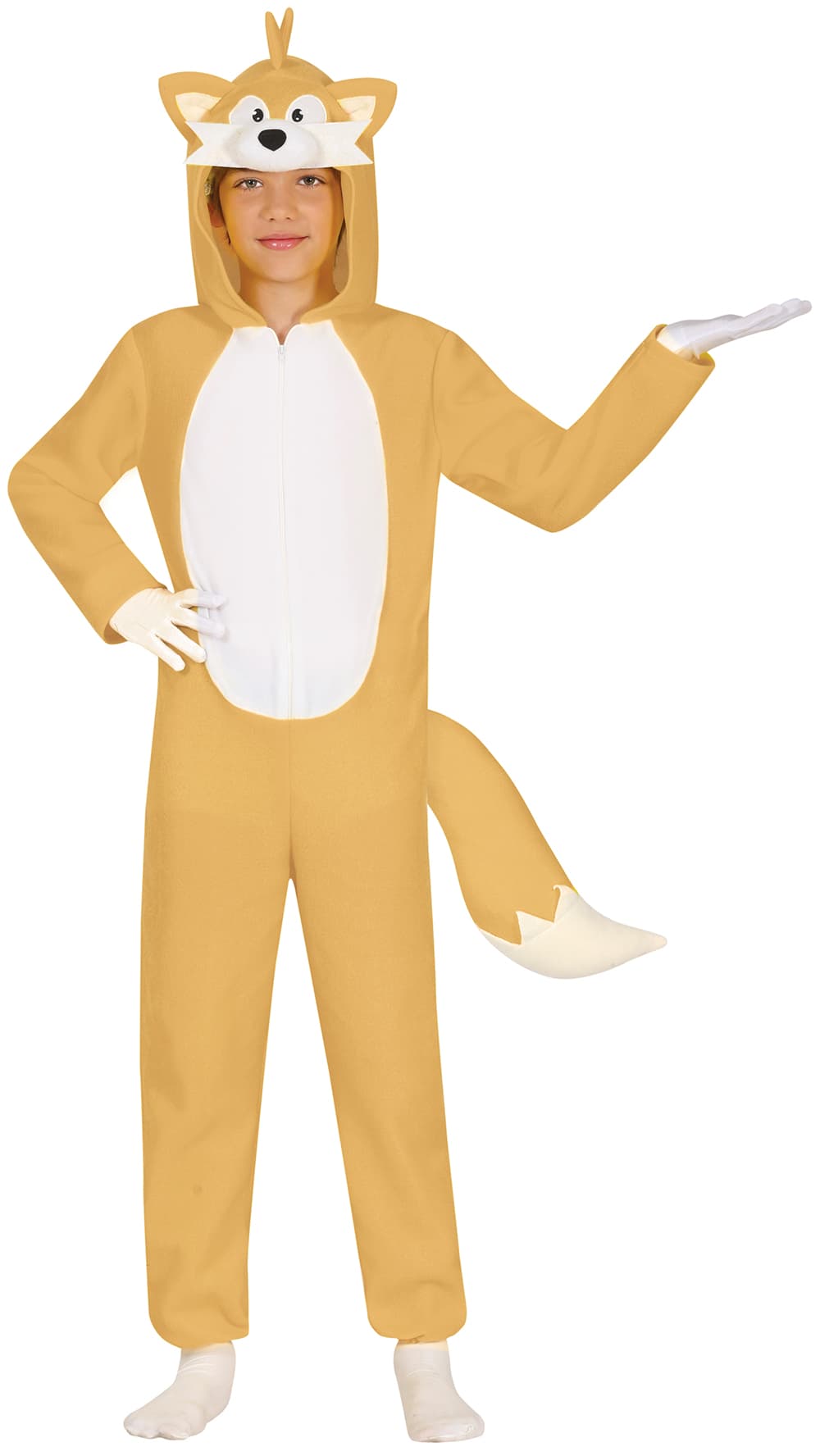 Ræve-kigurumi – kostume til børn