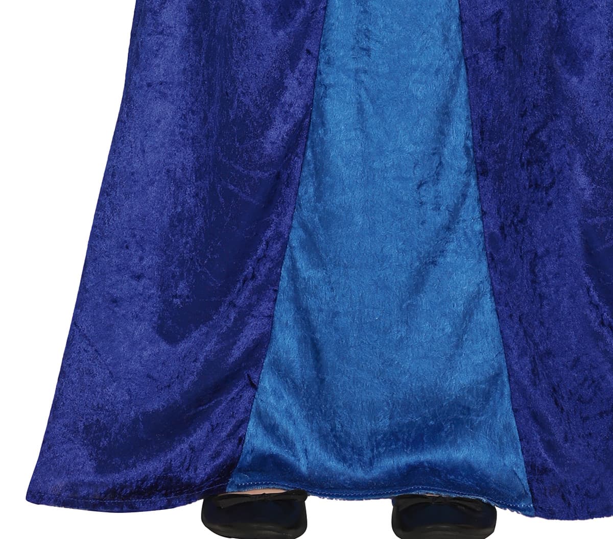 Blå middelalderdame – kostume til piger