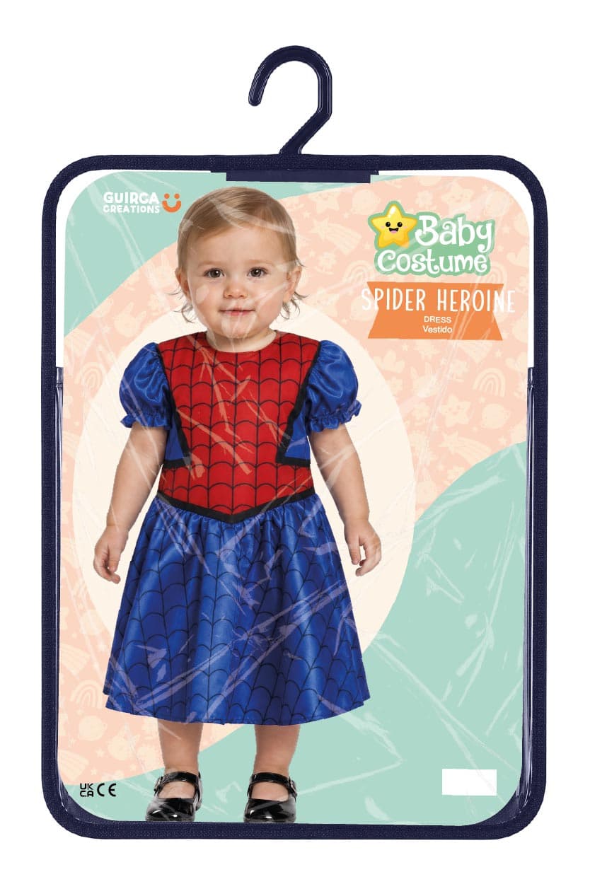 Edderkoppeheltinde – kostume til baby
