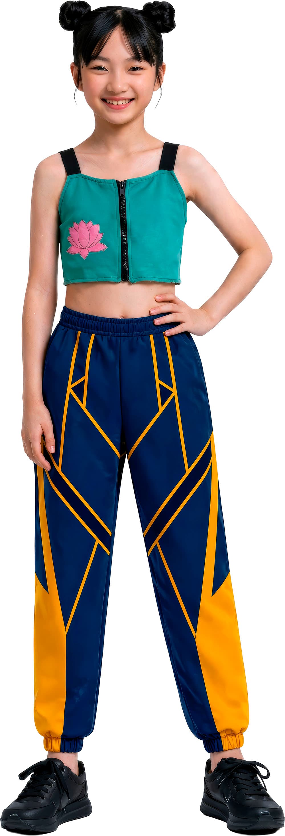 Popstjerne Lotus Lite – kostume til piger