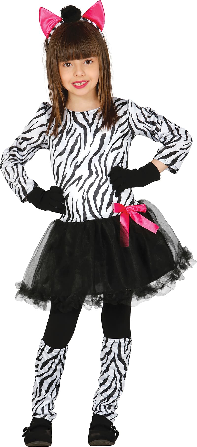 Zebra – kostume til piger