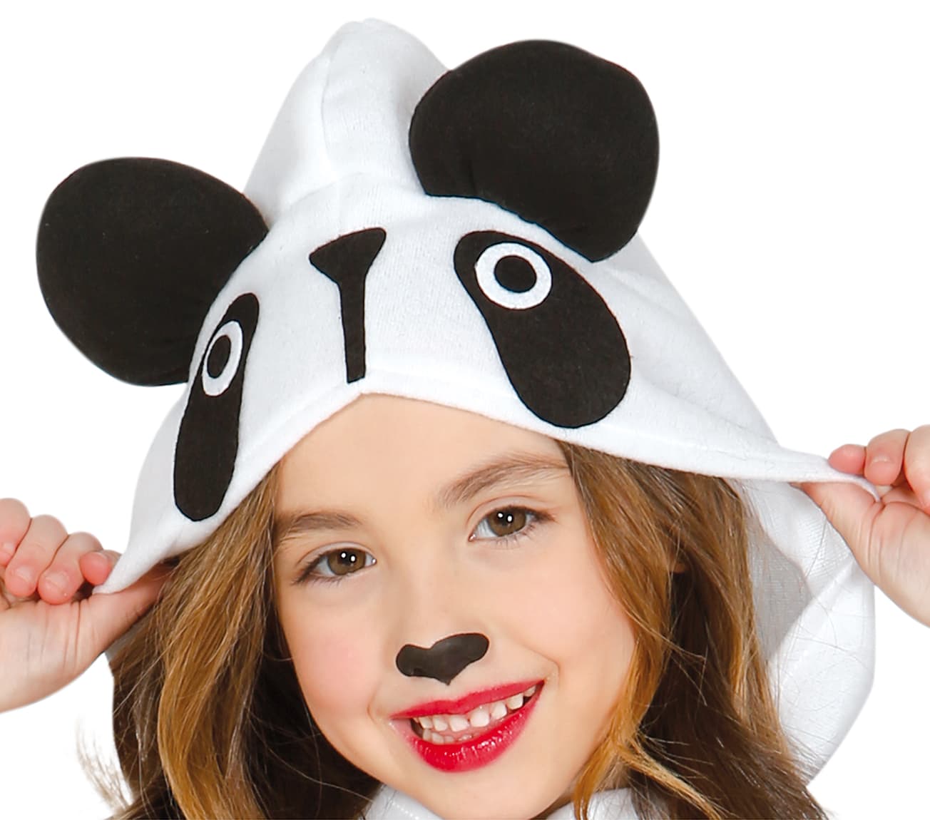 Pandabjørn – kostume til piger
