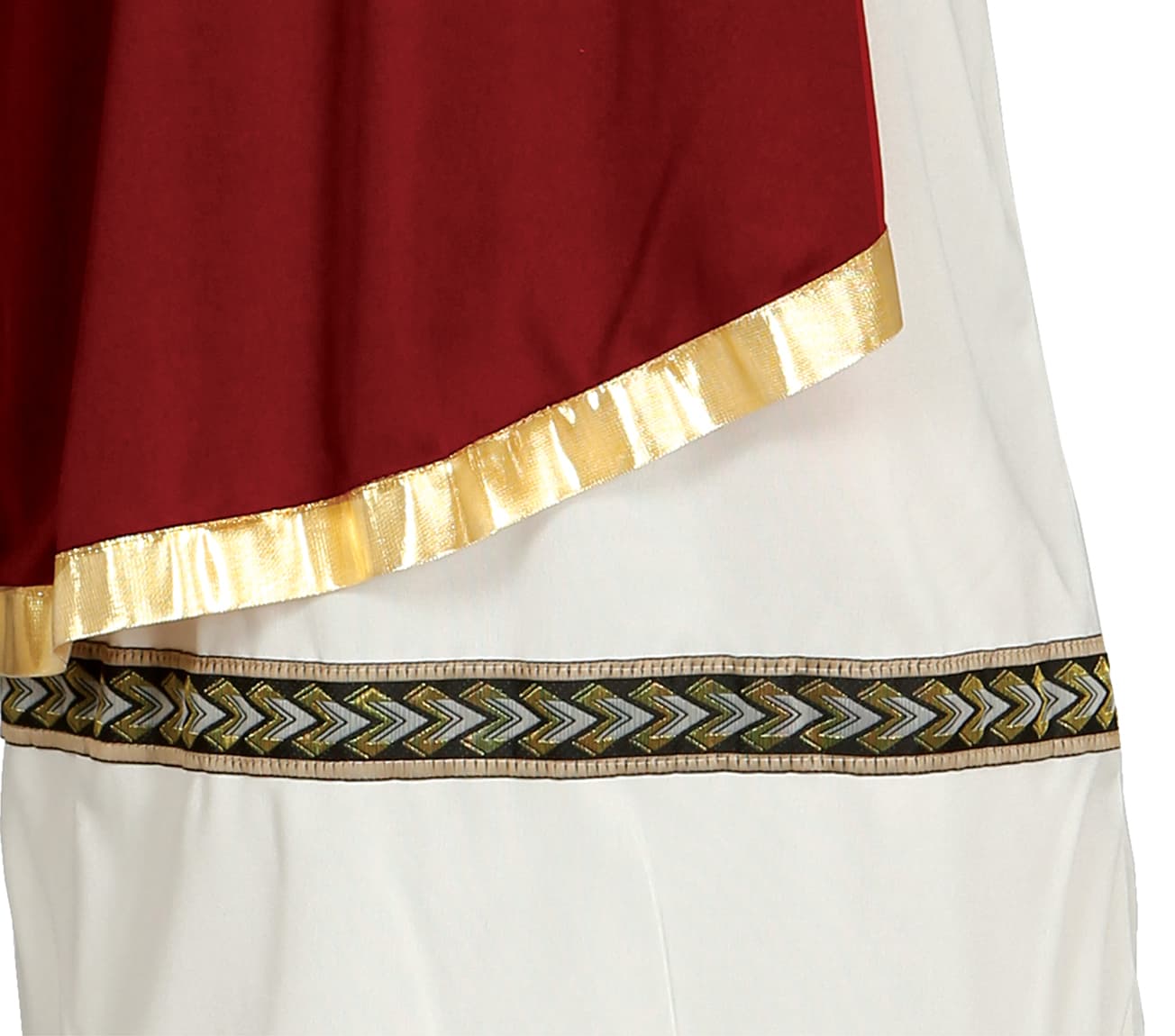 Romer – kostume til piger, bordeaux og beige