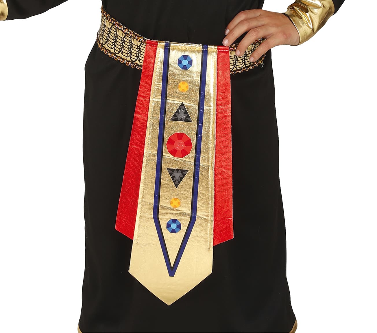 Egyptisk – kostume til drenge, sort og guld