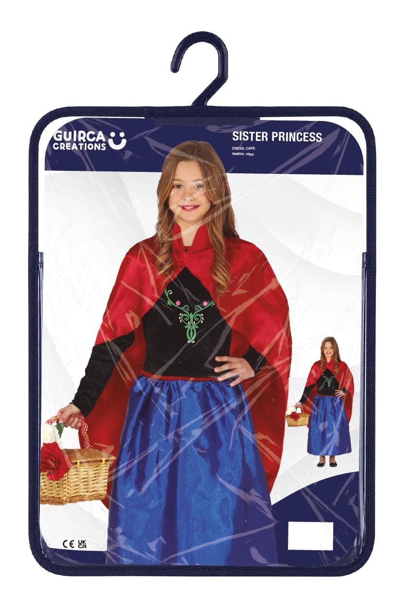 Søsterprinsesse – kostume til piger