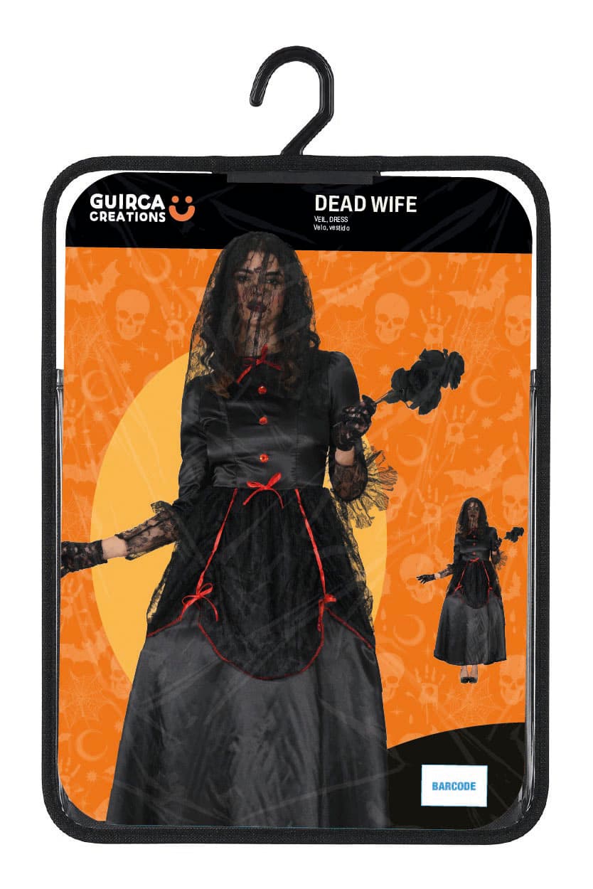 Død brud – kostume til damer