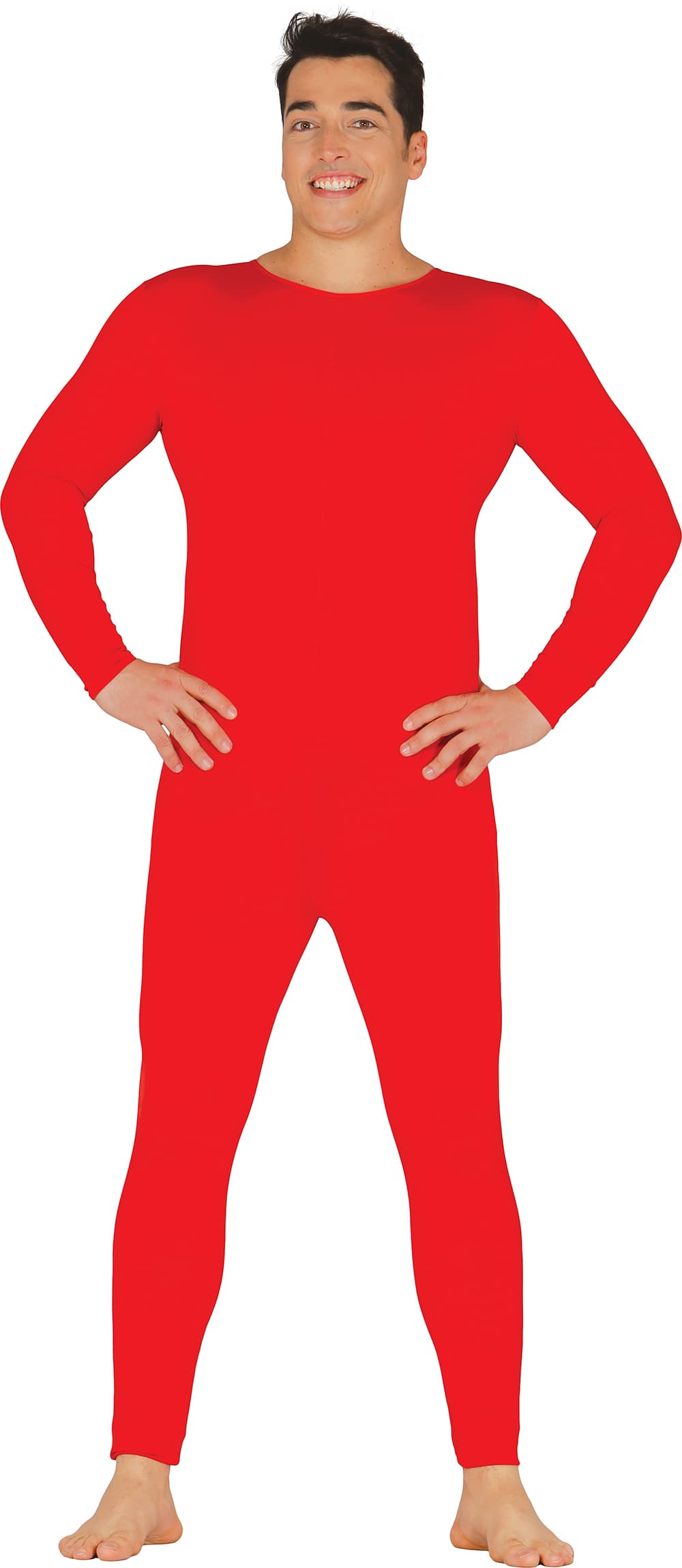 Rød body til herrer