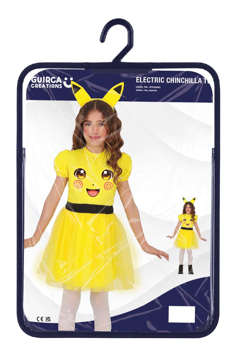 Elektrisk chinchilla-tutu – kostume til piger