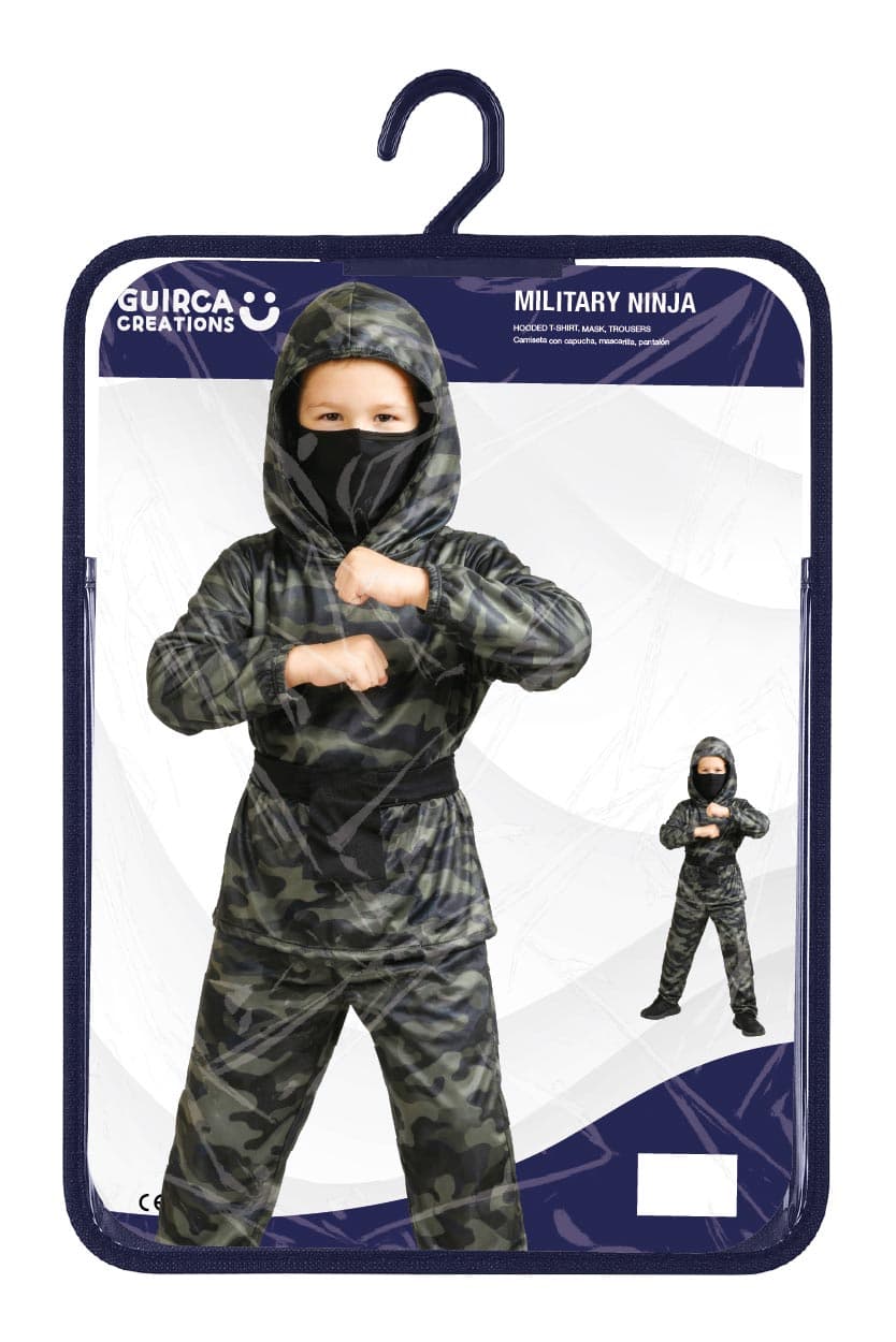 Militærninja – kostume til børn