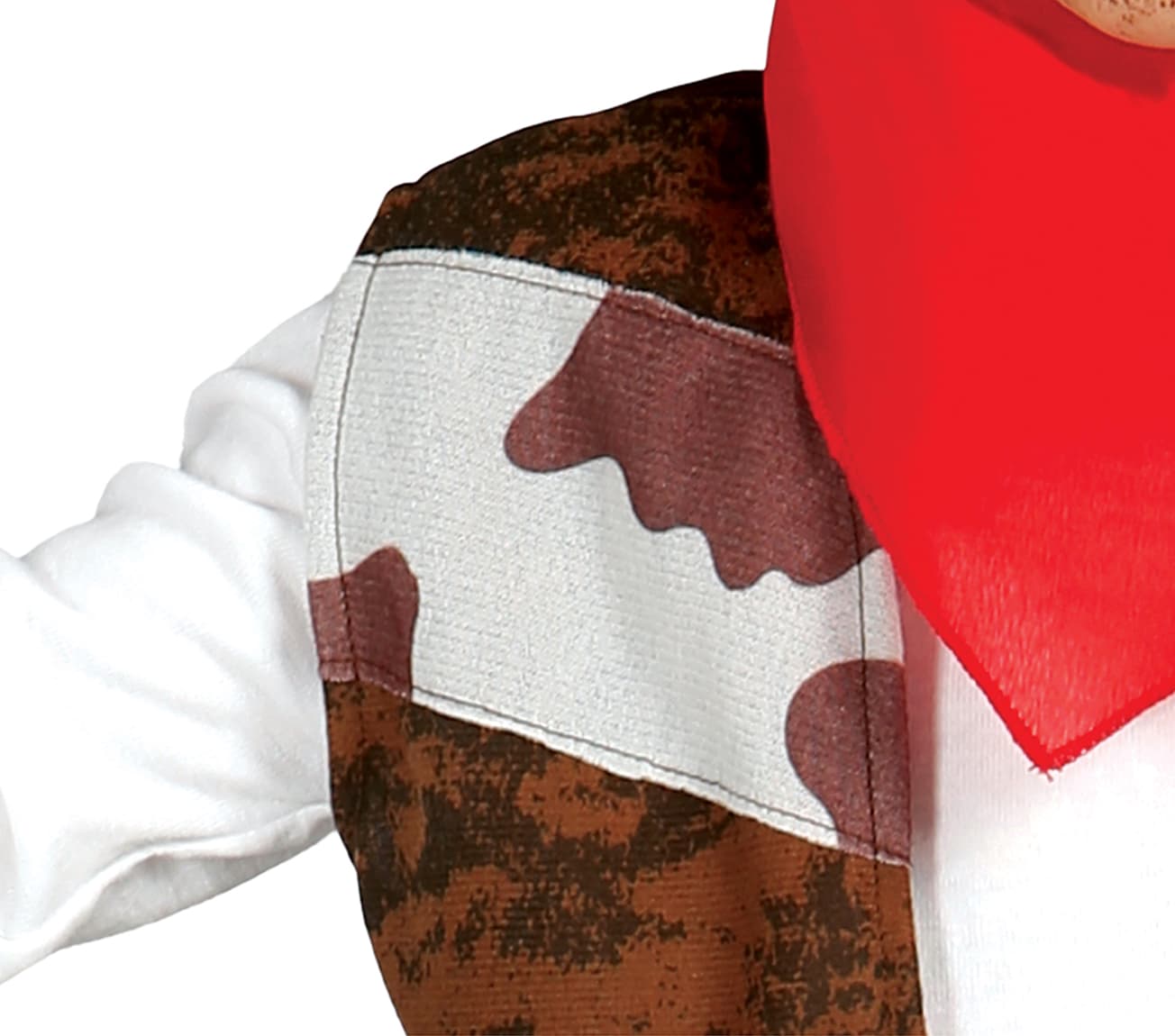 Cowboy – kostume til drenge, brun og hvid