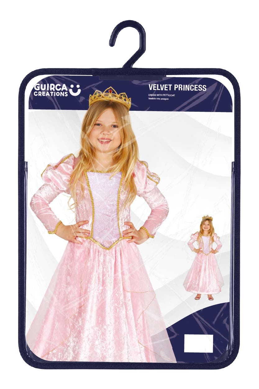 Prinsesse i fløjl – kostume til piger