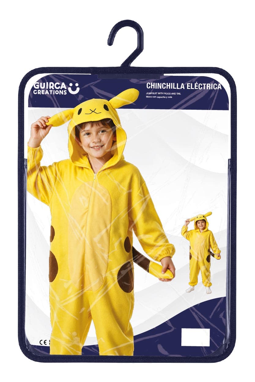 Elektrisk chinchilla – kostume til børn