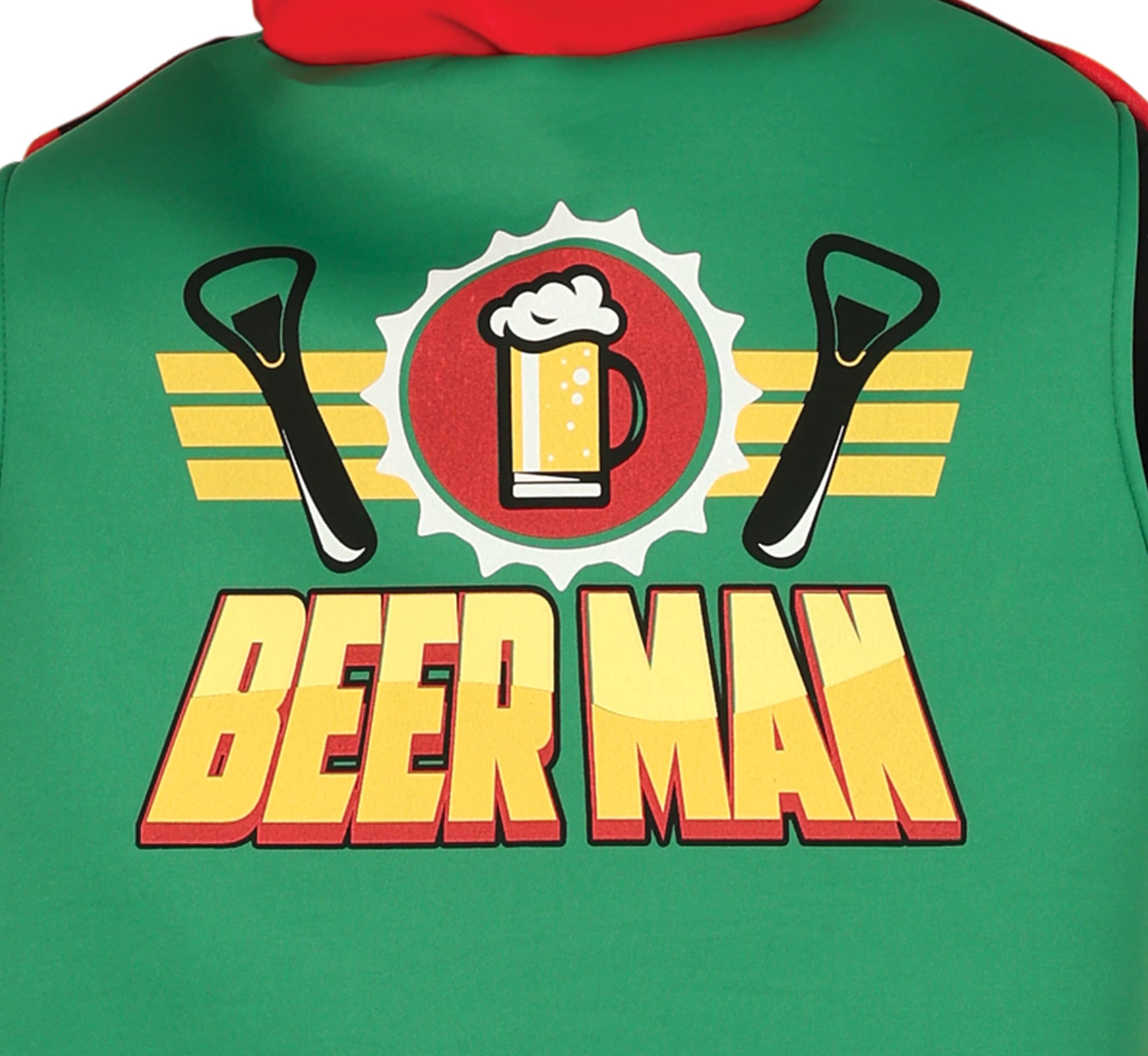 Beerman-flaske – kostume til herrer, model 86011