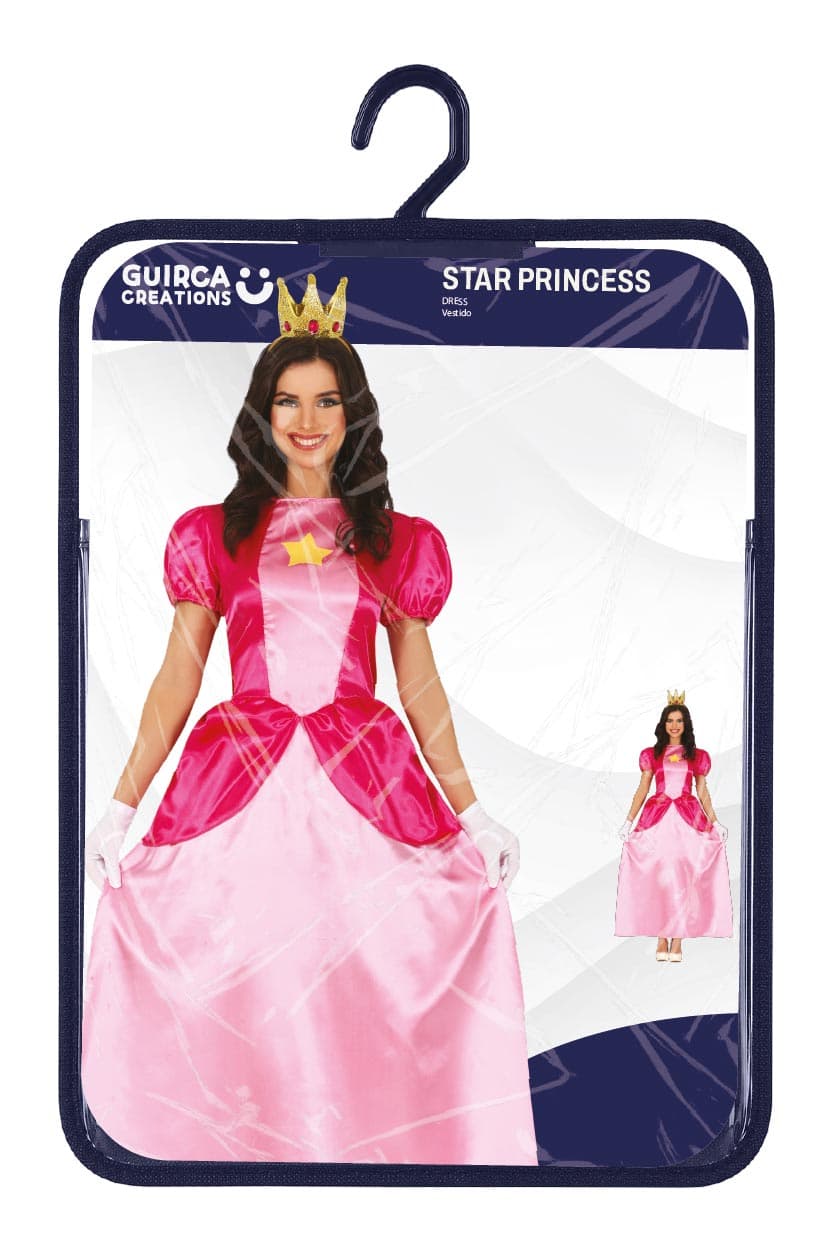 Stjerneprinsesse – kostume til damer