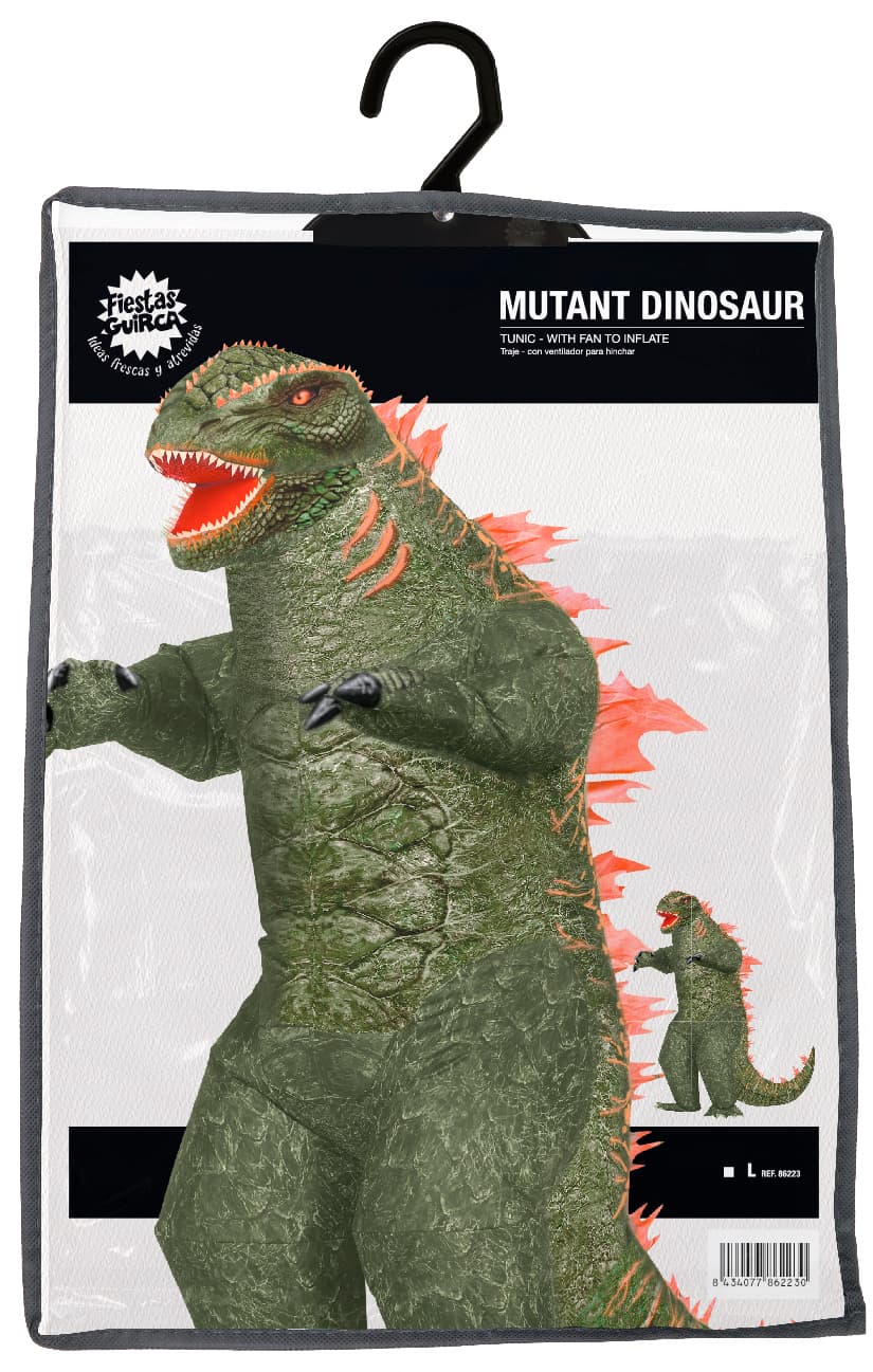 Mutantdinosaur – kostume til voksne