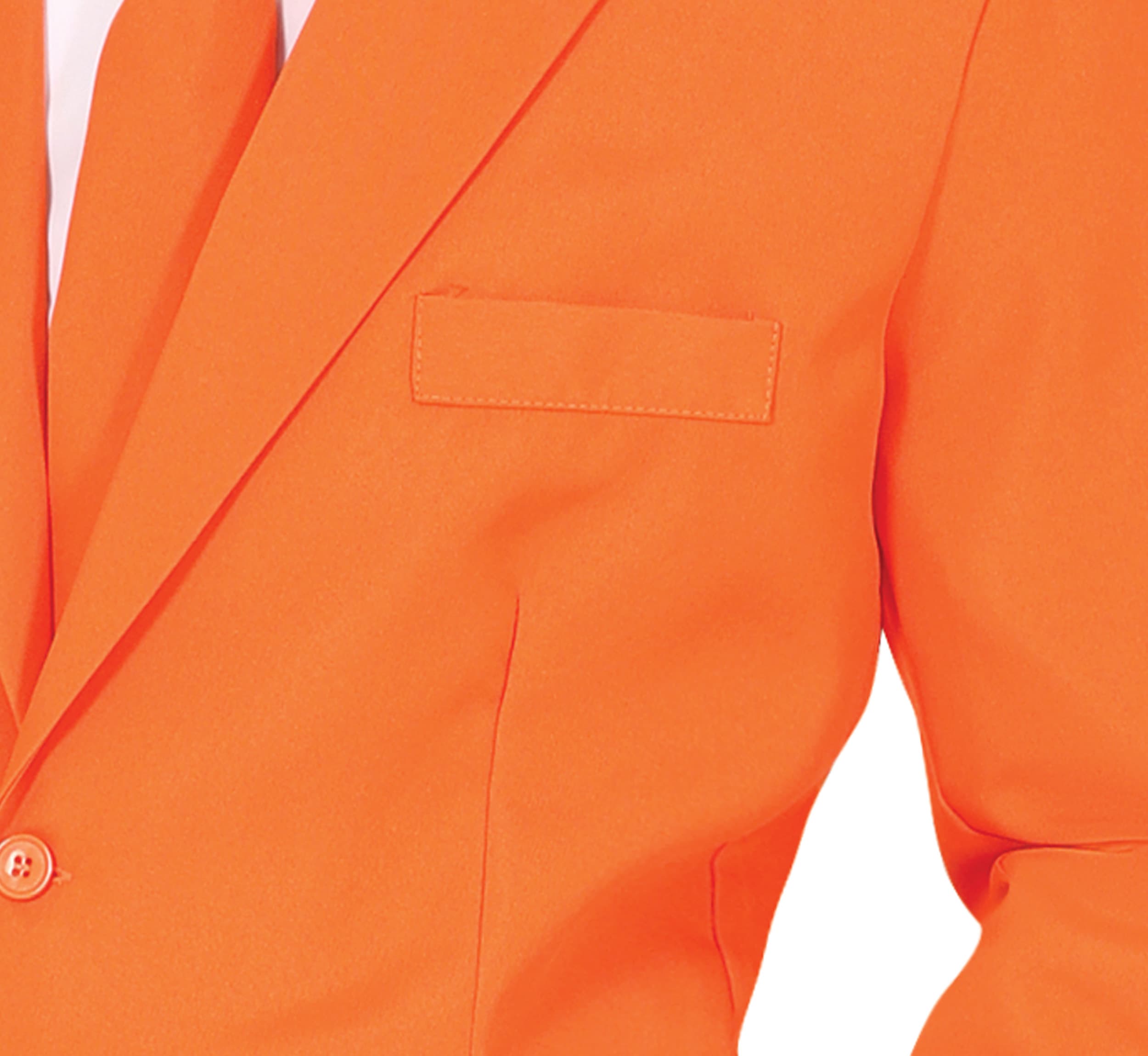 Orange jakkesæt – kostume til herrer