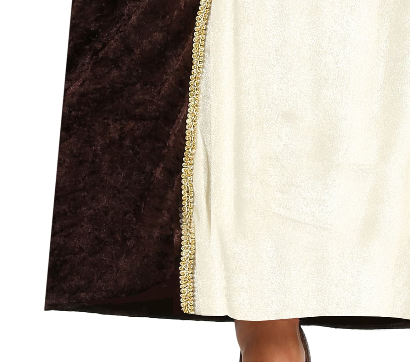 Prinsesse – kostume til damer, brun og beige