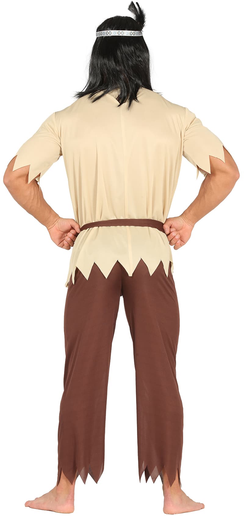 Indisk – kostume til herrer, beige og brun