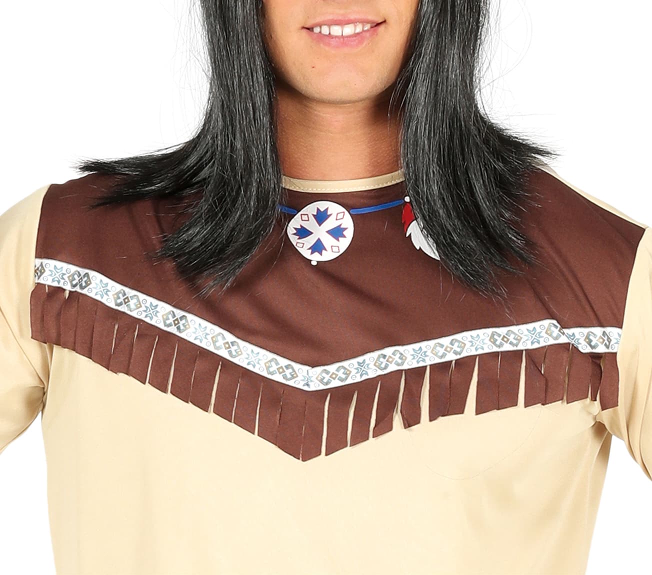 Indisk – kostume til herrer, beige og brun