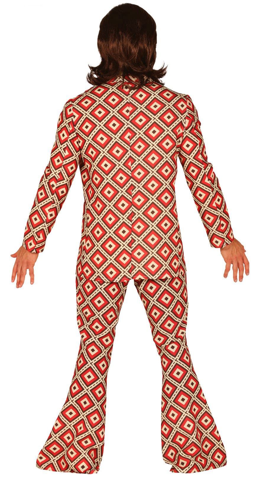70'er – kostume til herrer, flerfarvet, model 86444