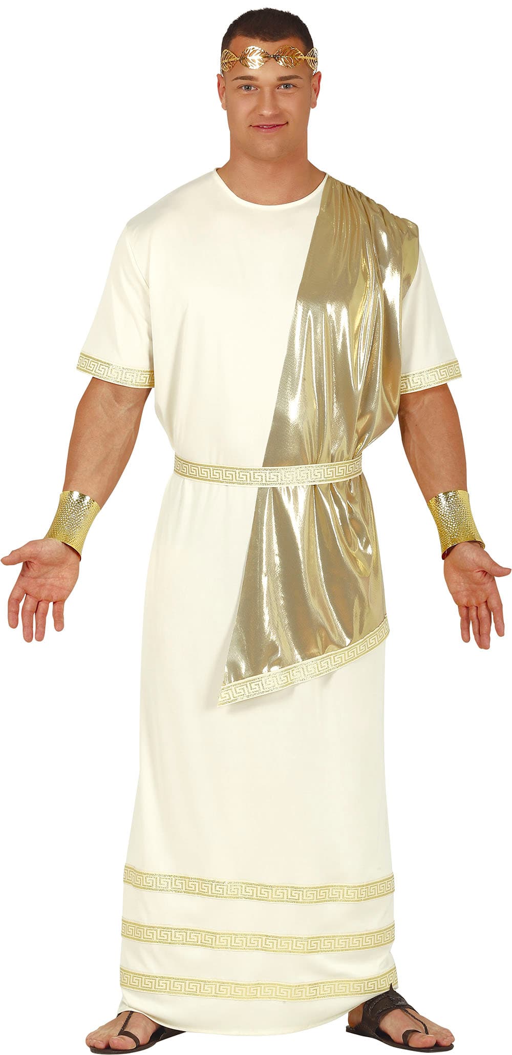 Romer – kostume til herrer, beige og guld