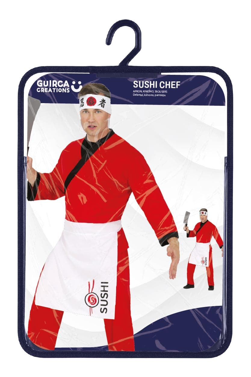 Sushikok – kostume til herrer