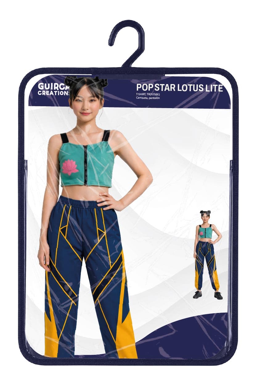 Popstjerne Lotus Lite – kostume til børn og voksne