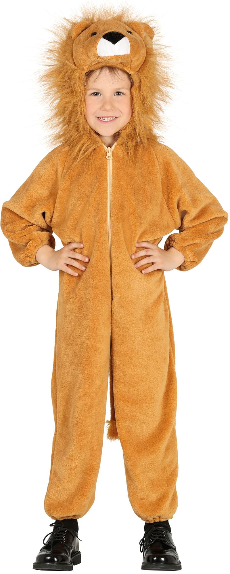 Løve – kostume til børn, brun, model 87488