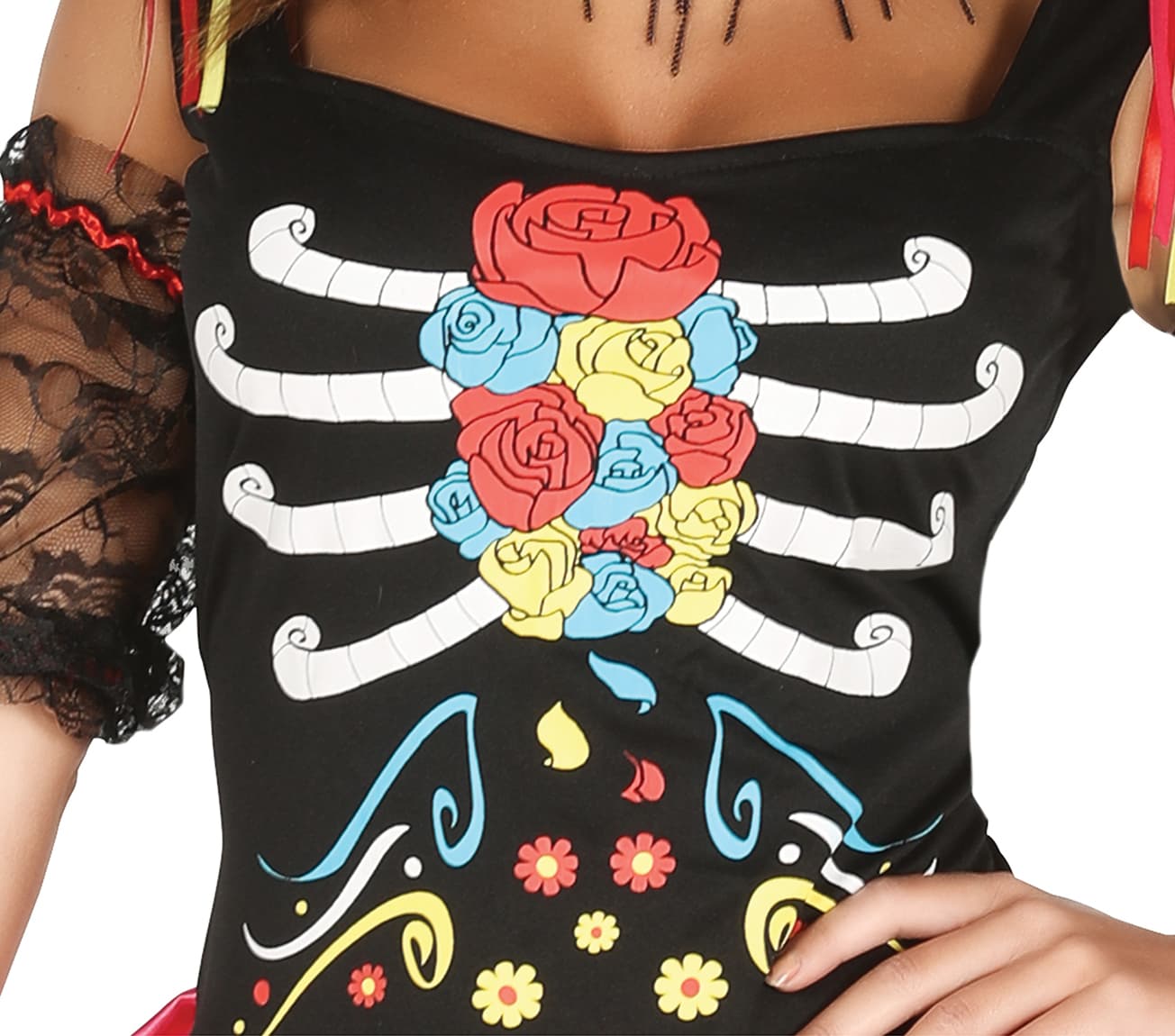 Farverig Catrina – kostume til damer
