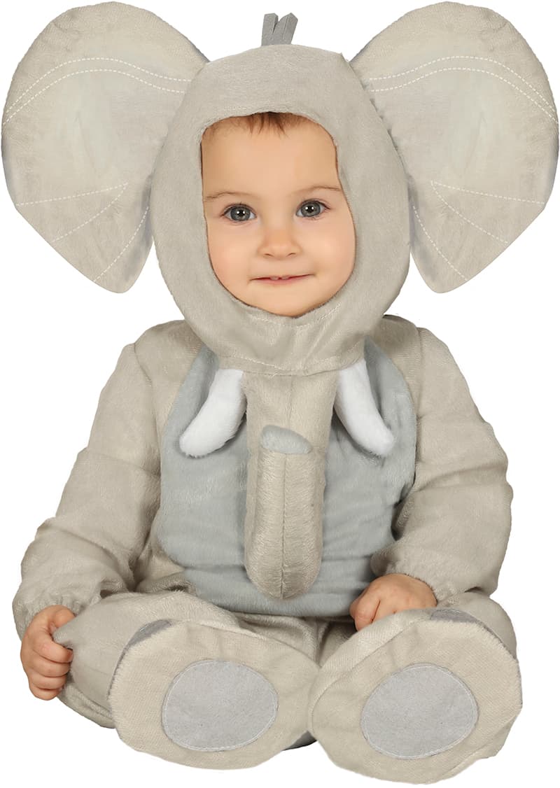 Elefant – kostume til baby, model 88395