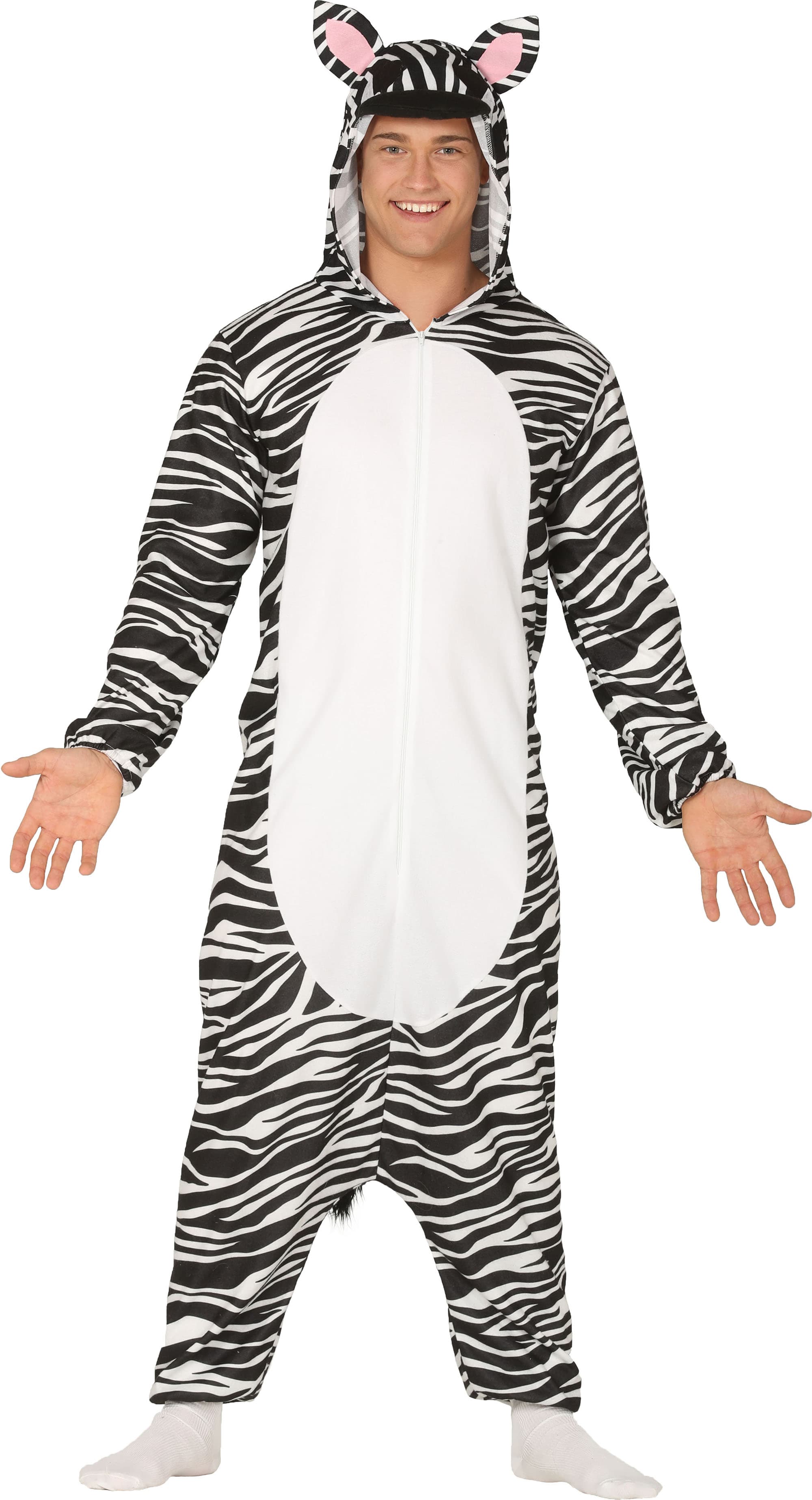 Zebra-kigurumi – kostume til voksne