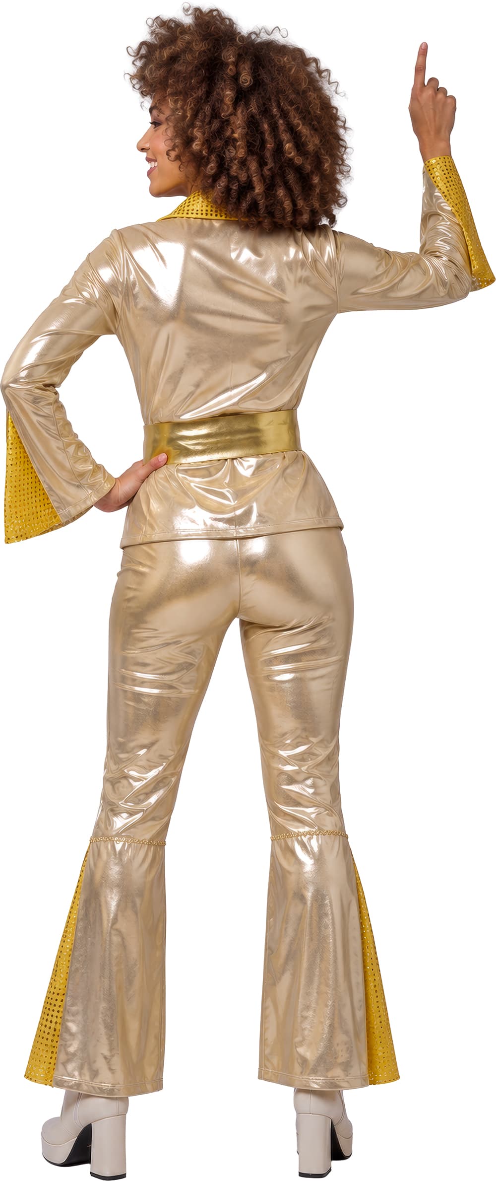 Disco i guld – kostume til damer