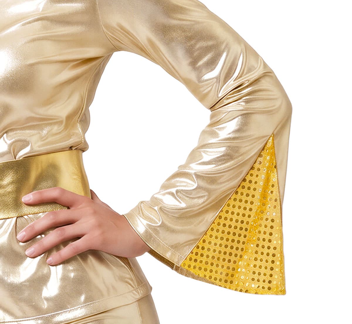 Disco i guld – kostume til damer