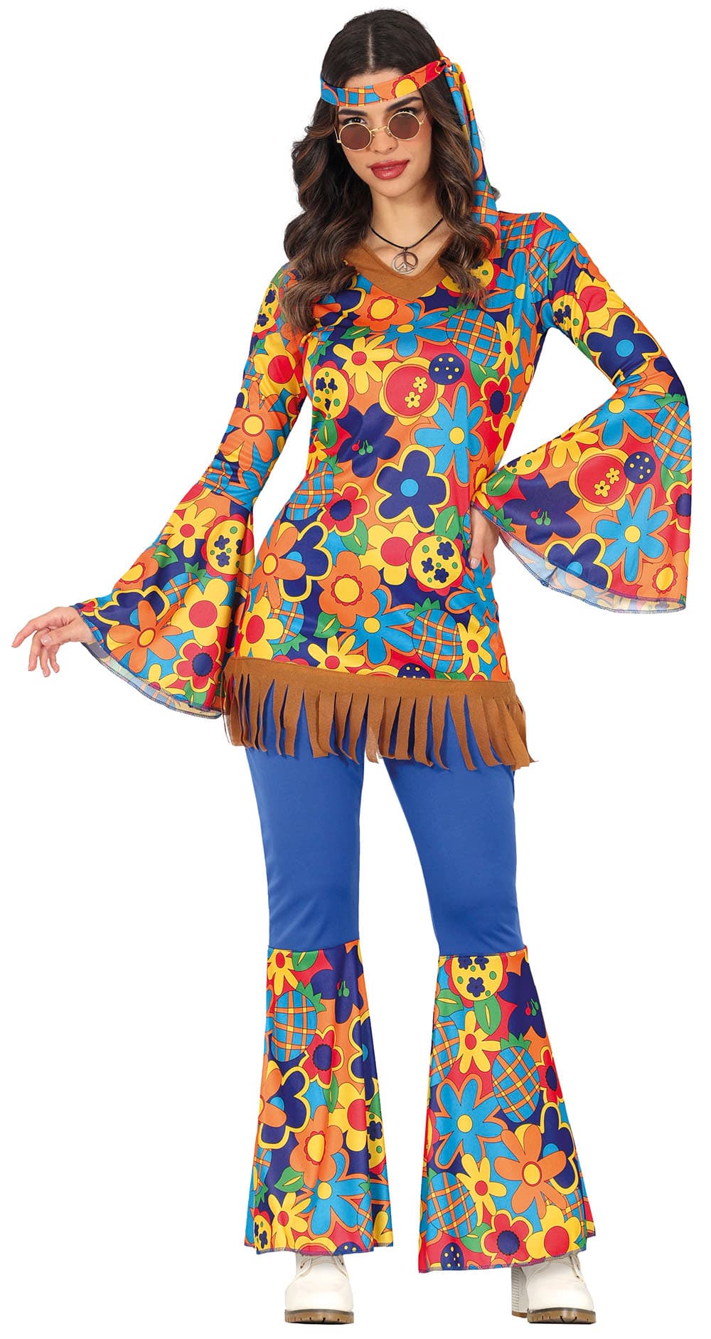 Blomsterhippie – kostume til damer