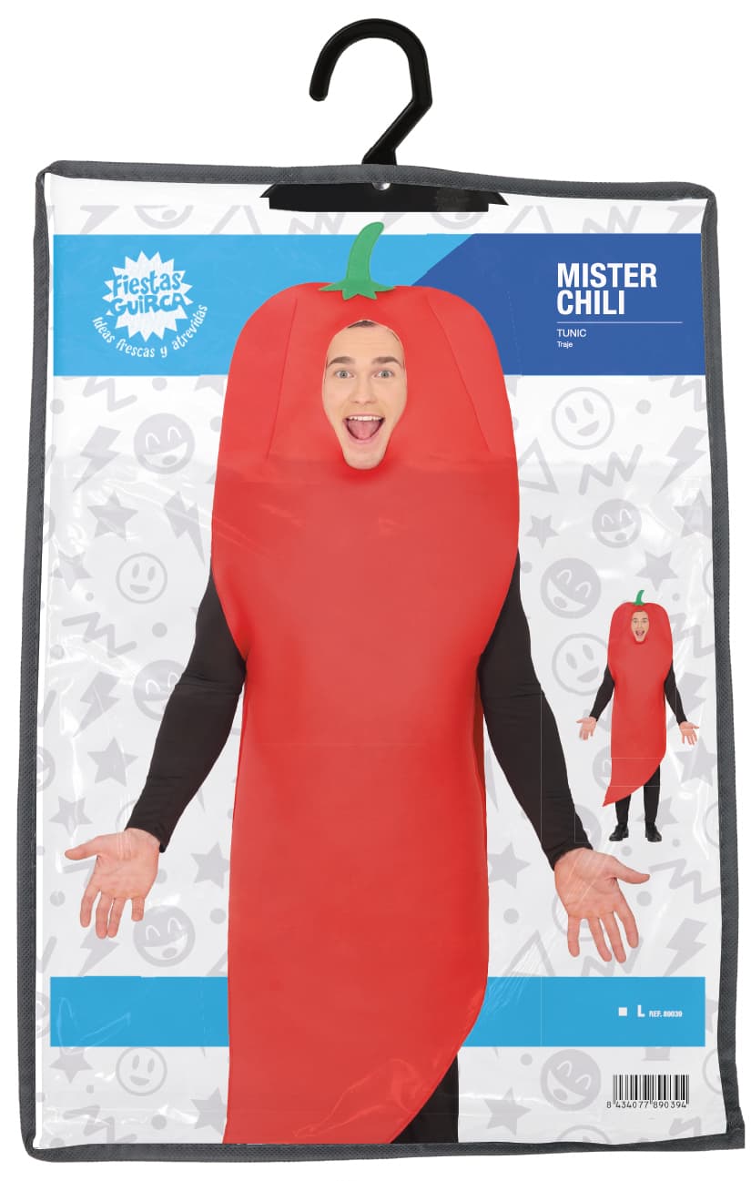 Hr. Chili – kostume til herrer