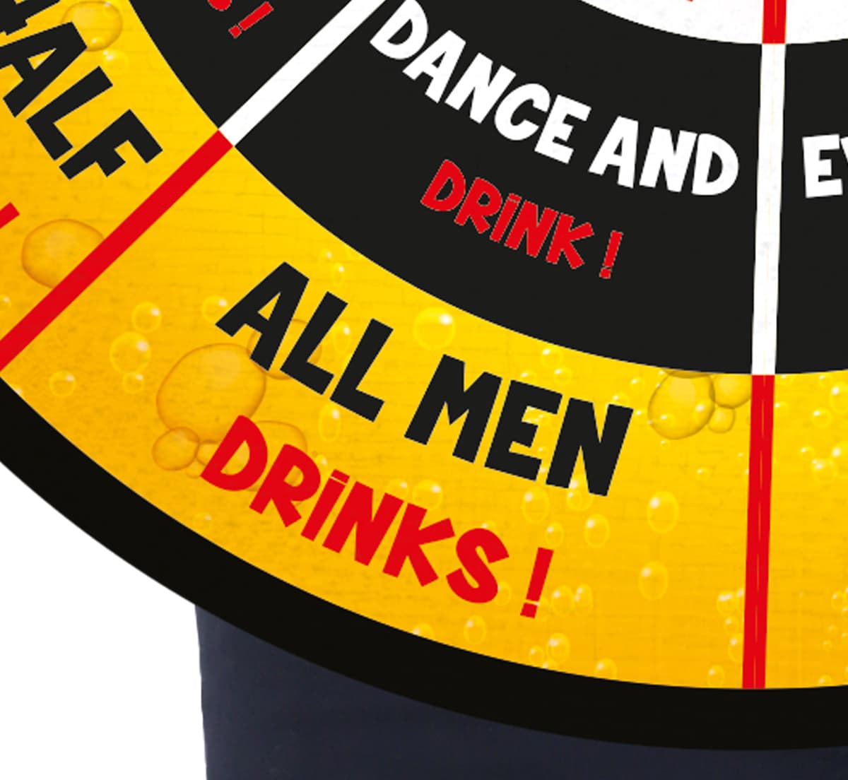 Dartskive til drikkeleg – kostume til herrer