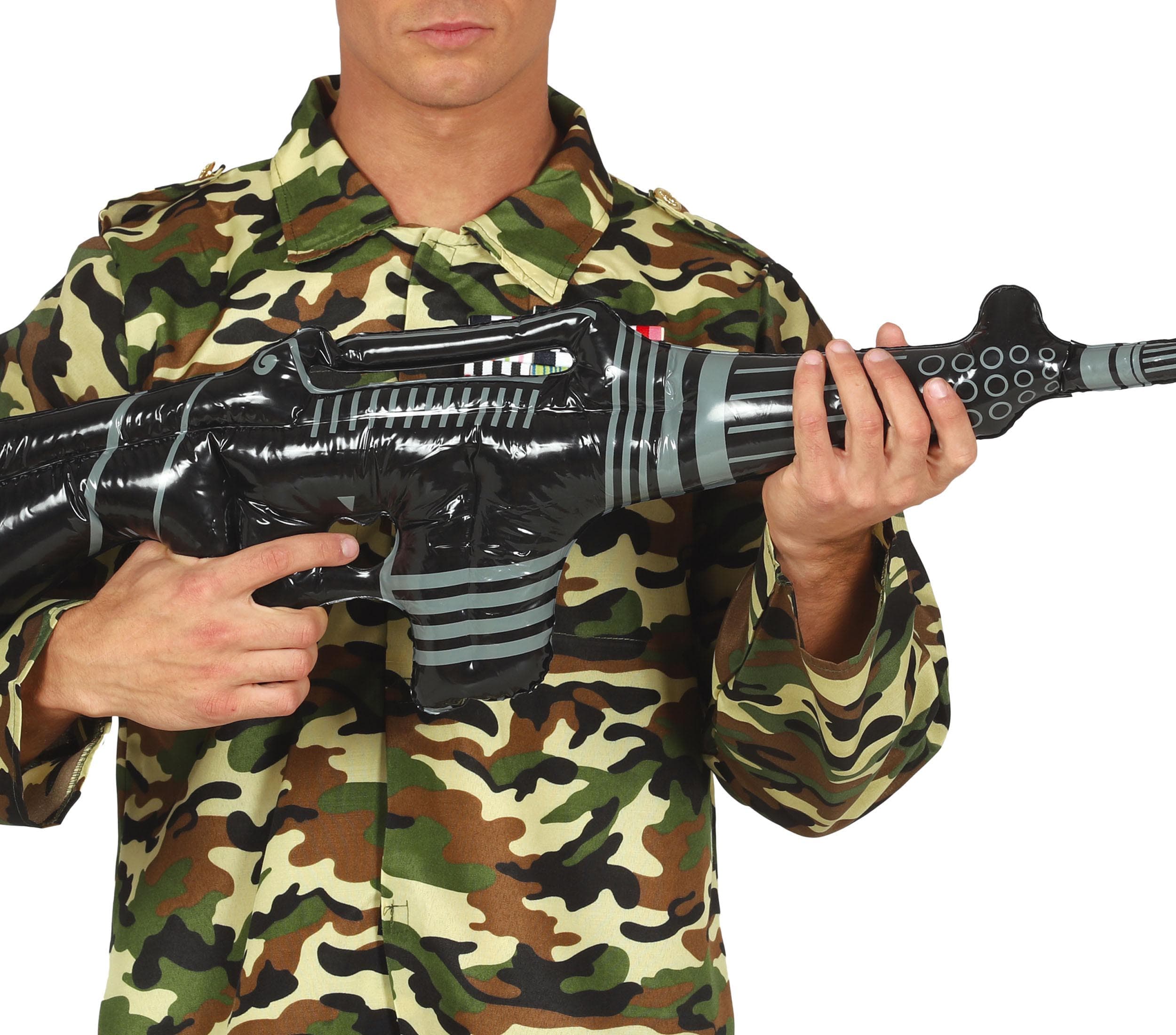 Oppustelig maskinpistol 90 cm