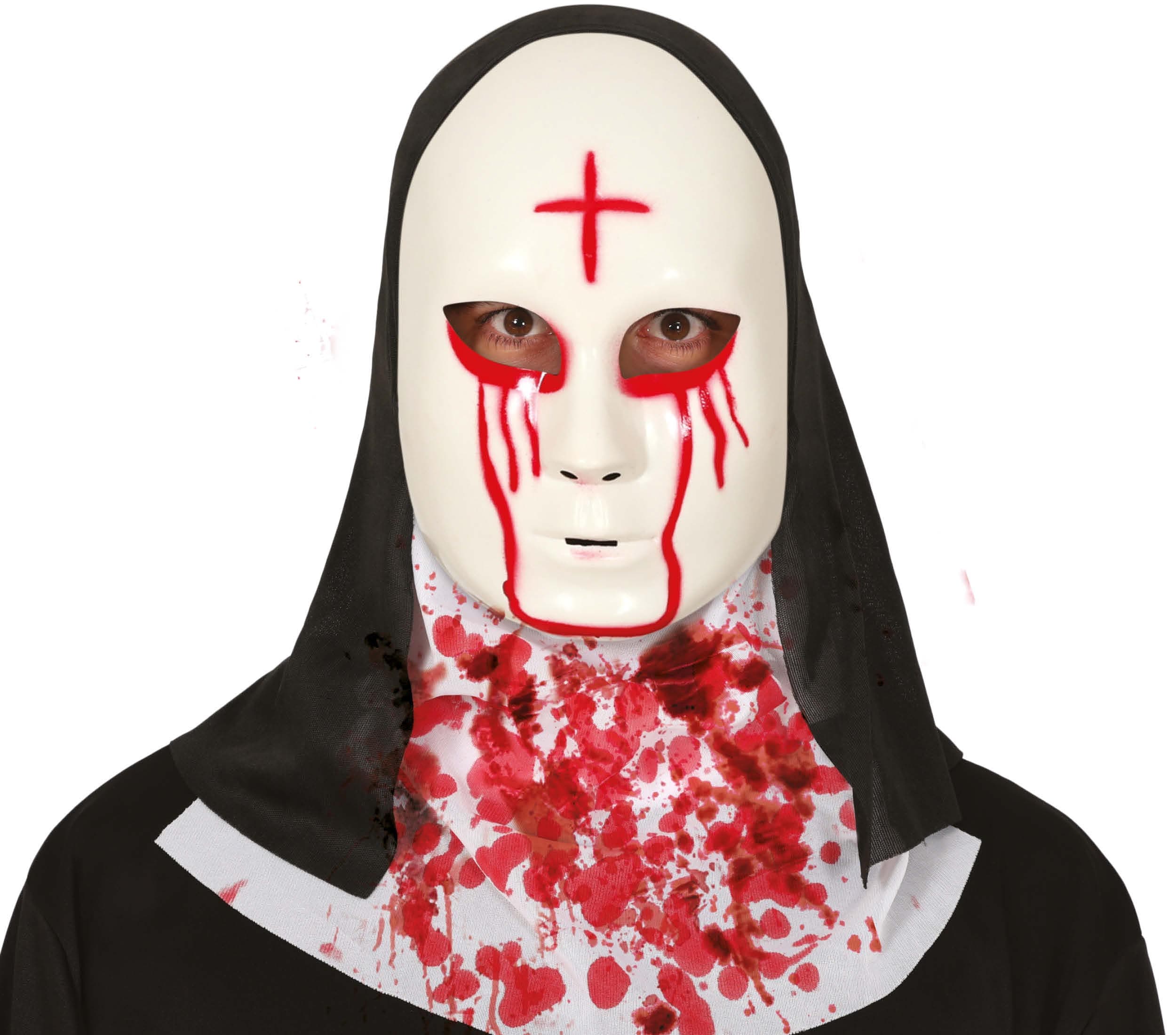 Satanisk nonnemaske, PVC