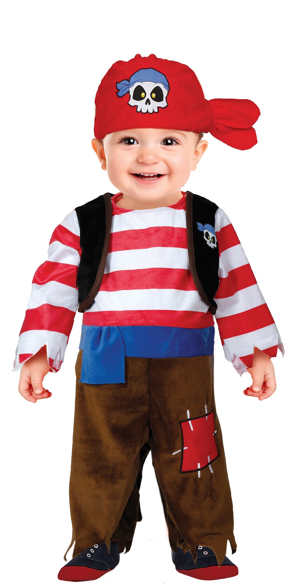 Pirat – kostume til baby, flerfarvet