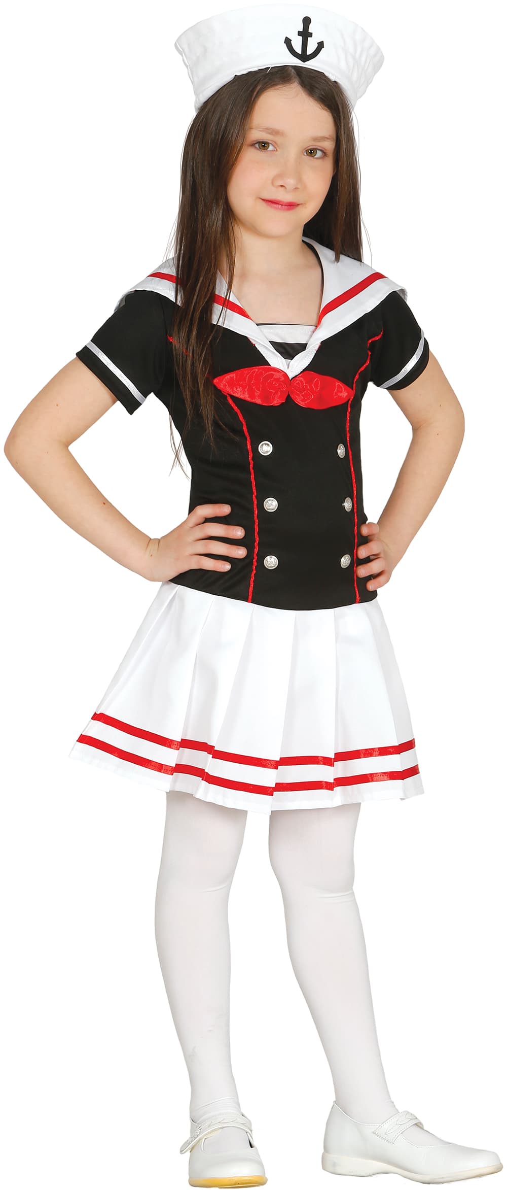Lille matros – kostume til piger