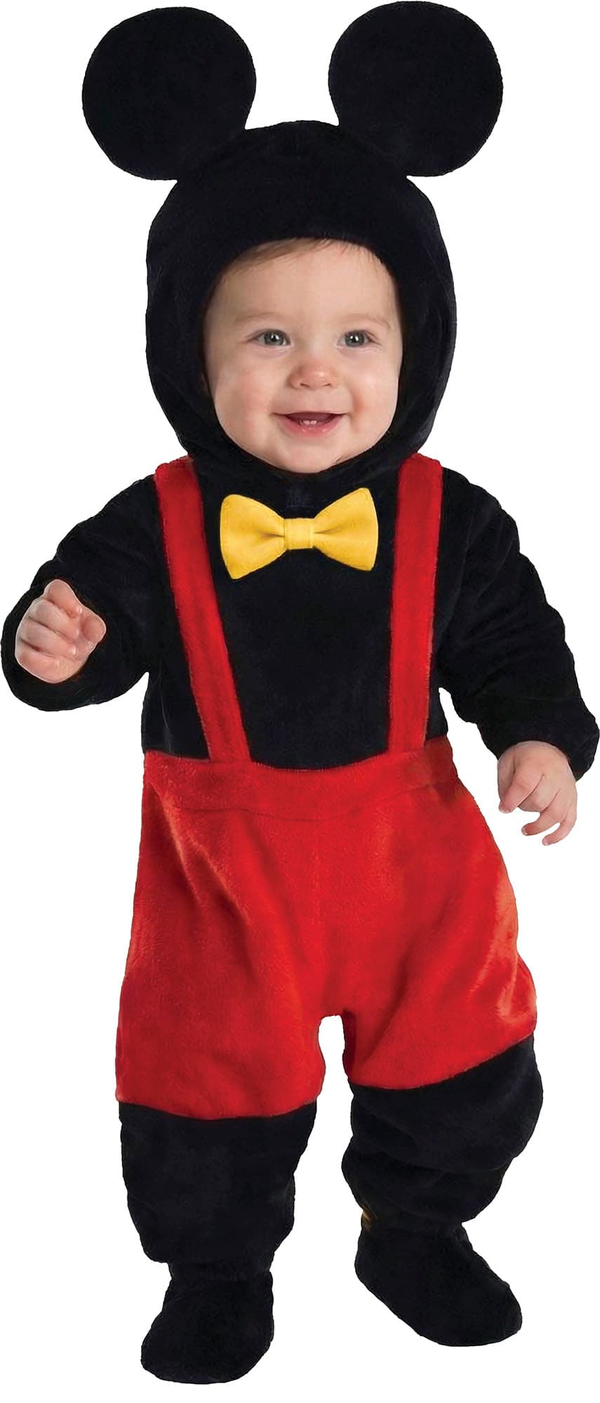 Lille mus – kostume til baby, sort og rød, model 87024
